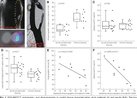 Figure 1 From Complementarity Between 18F FDG PET CT And