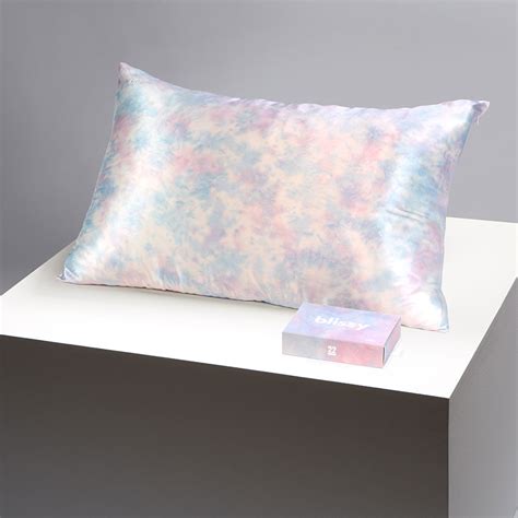 Blissy 100% Mulberry 22-Momme Silk Pillowcase - Tie-Dye - Standard