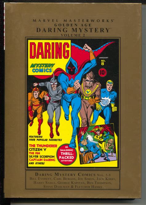 Marvel Masterworks Golden Age Daring Mystery Bill Everett Vol