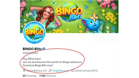 Bingo Blitz On Twitter Do You See It Our Twitter Bio Needs A Fresh