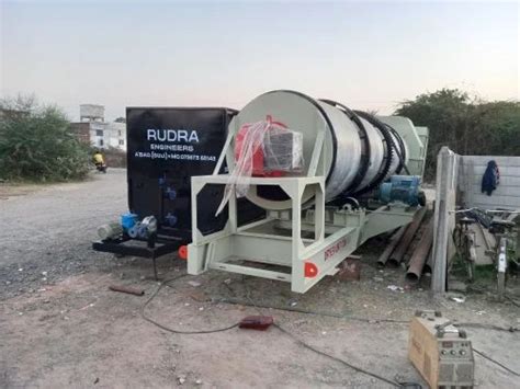 RUDRA ENGINEERS Fully Automatic Asphalt Hot Mix Plant Size DM Capacity Tph At