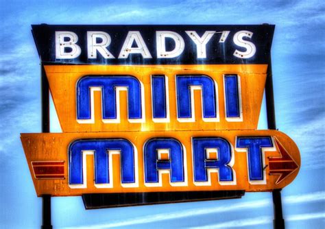 Bradys Mini Mart Neon Sign Flickr Photo Sharing