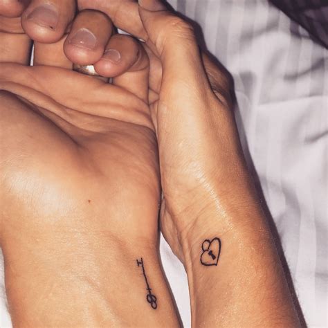 Mine And My Husband S Matching Key And Heart Lock Tattoos Love Him So