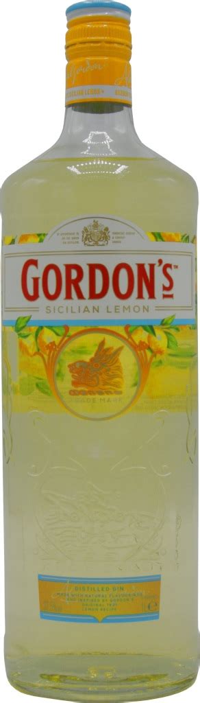 Gordons Sicilian Lemon Gin 1 Liter