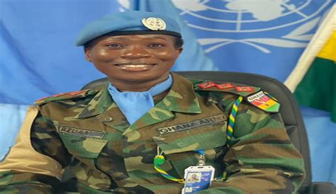 Ghanaian Peacekeeper Selected As United Nations Military Gender