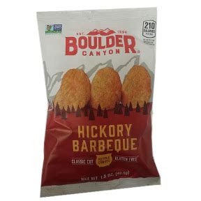 Boulder Canyon Potato Chips Hickory Bbq