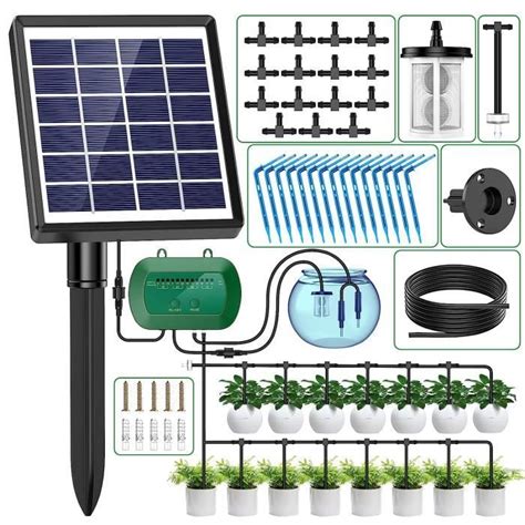 Kit Arrosage Automatique Solaire Pour Jardin Nouveau Systeme