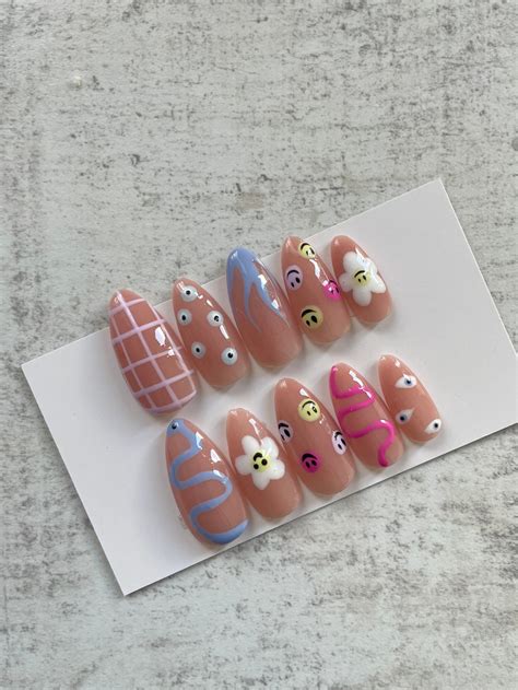 Handmade Press On Nails Etsy