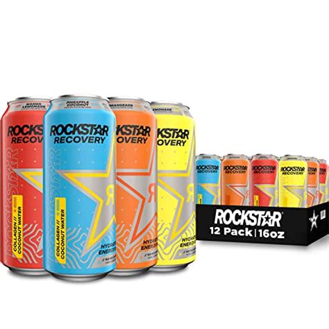 Rockstar Energy Drink With Caffeine Taurine And Electrolytes