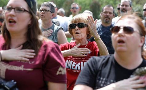 Defending The 2nd Amendment Gun Rights Supporters Rally At State