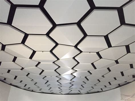 Hexagons By Ceilings Pluscheck Out The New Ceiling Of The Parliament