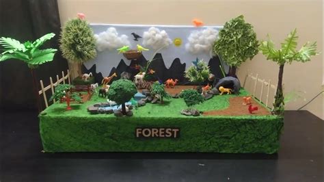 🐯🦁🐵forest 🦓🐅🐆 School 🏫project Nature School Project Best Forest Model