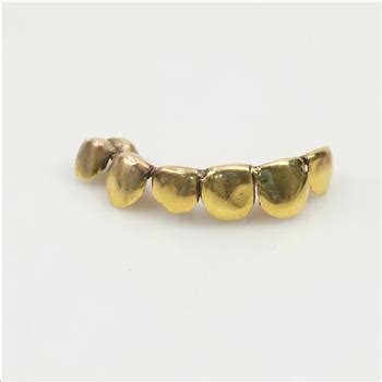 10kt Gold Teeth Caps | Property Room