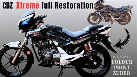 Hero Cbz Xtrem Restoration Hero Cbz Xtrem Modified Youtube