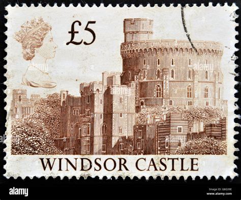 United Kingdom Circa A Stamp Printed In Great Britain Showing