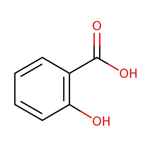 Condensed Structural Formula Of Salicylic Acid