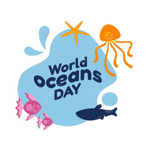 Oceans Day Clipart Hd Png World Oceans Day Template Underwater