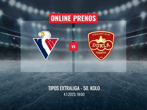 HC Slovan Bratislava HK Dukla Trenčín Online prenos z 50 kola Tipos