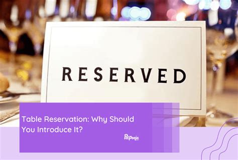 Restaurant Table Reservation: A Way To Control & Regulate Your Footfall