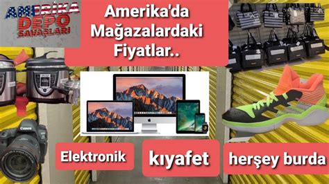 Amerika Da Ma Azalardaki Fiyatlar Amerika Depo Sava Lar Youtube