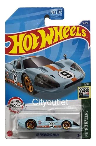 Hot Wheels Ford Gt Mk Iv Retro Racers Gulf Mercadolibre