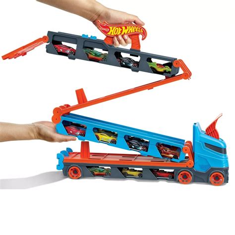 Hot Wheels City Speedway Hauler Playset Gvg