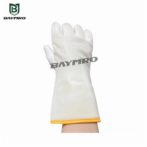 Food Grade Resistant Nitrile Chemical Gloves Baymro Safety China