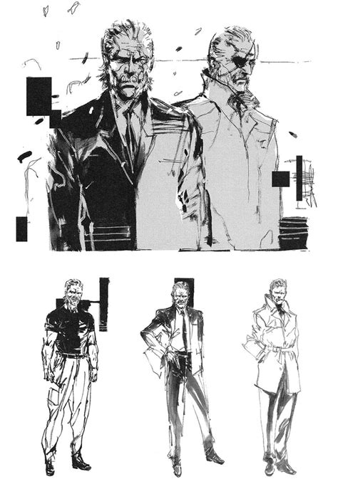 Old Snake Illustration from Metal Gear Solid 4 #art #artwork #gaming # ...