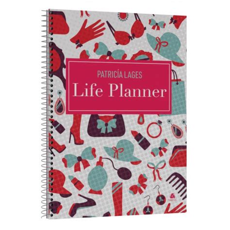 Life Planner vida e finanças Modelo Estilo de Patrícia Lages