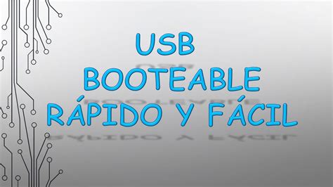 Como Hacer Una Usb Booteable R Pido Wndows Rufus Youtube