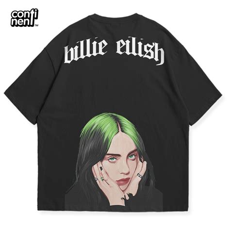 Jual Continent Distro Be1 T Shirt Billie Eilish Vintage Indie