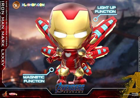 Hot Toys Cosb Avengers Endgame Iron Man Mark Lxxxv Nano Lightning Refocuser Version