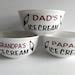 Personalized Ice Cream Bowls Ceramic and Vinyl Bowl Ice - Etsy