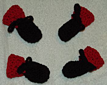 Crochet Dog Booties Pattern