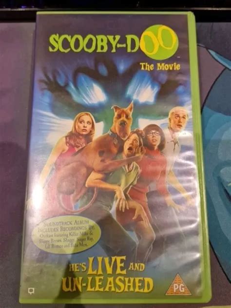 SCOOBY-DOO - THE Movie (VHS, 2002) £4.99 - PicClick UK