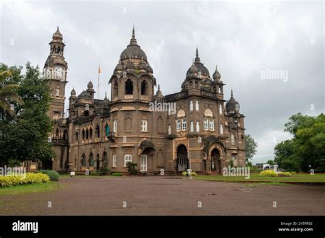 kolhapur india  september  exterior view    palace