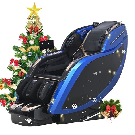 Kollecktiv 4d Massage Chair Sl Track Full Body Zero Gravity Recliner