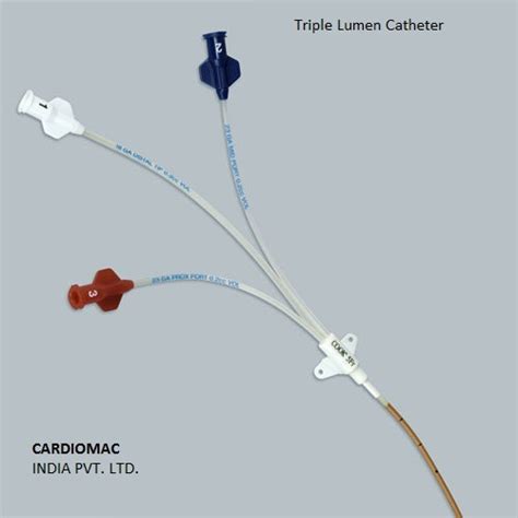 Subclavian Triple Lumen Catheter