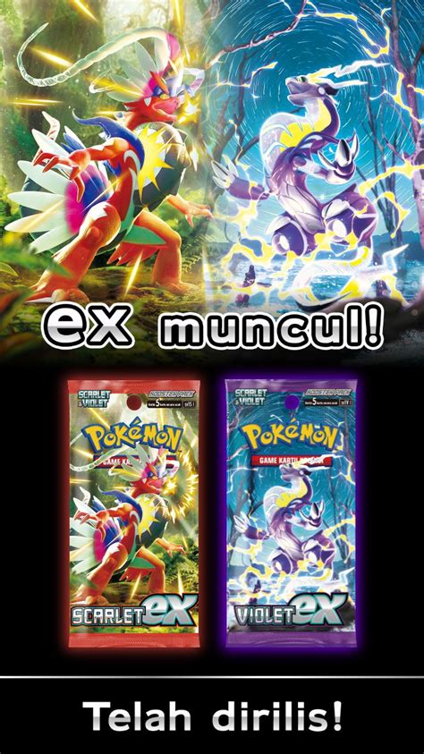 Booster Pack Scarlet Ex Dan Violet Ex｜laman Resmi Pokémon Game