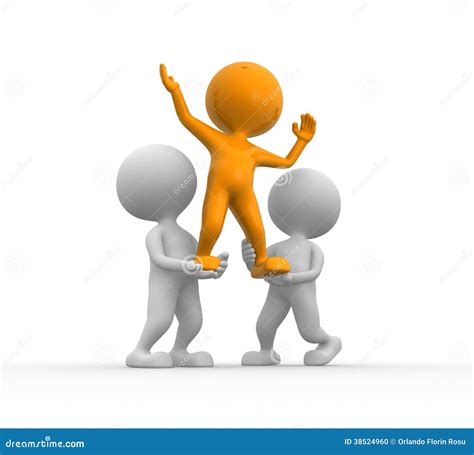 Team Support Stock Illustration Illustration Of Organization 38524960