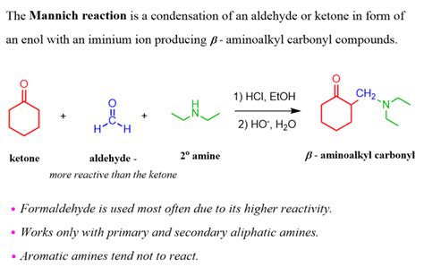 Mannich Reaction - Chemistry Steps