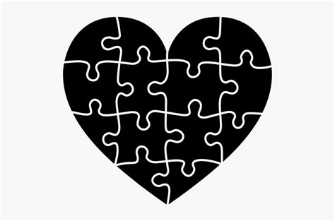 Free Heart Puzzle Svg 67 SVG PNG EPS DXF File