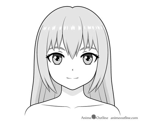 How to Draw an Anime Face (Structure & Proportions)