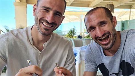 Leonardo Bonucci Y Giorgio Chiellini Publicaron En Twitter E Instagram