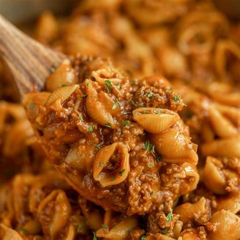 Beef Taco Pasta Skillet Recipe And Video Easy Taco Pasta Skillet