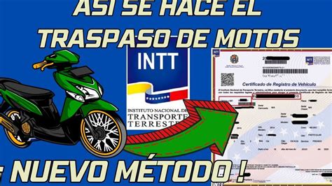 ᐈ Cómo Realizar El Traspaso De Propiedad De Una Moto ⭐️ Talleresfixauto