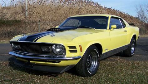 Competition Yellow 1970 Ford Mustang