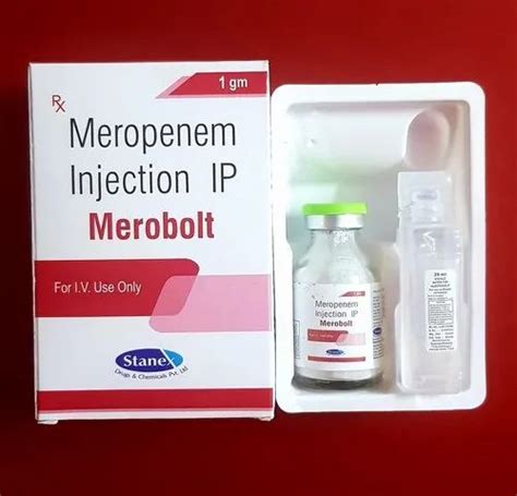 Merobolt Meropenem Injection 1gm At Rs 2899 Vial In Hyderabad ID