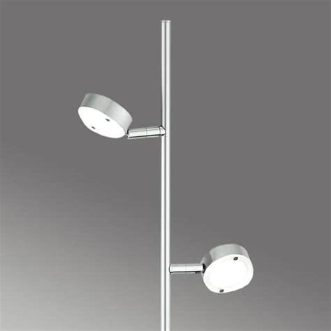 Minimalistische LED Stehleuchte SATURN 2 Flammig Lampenwelt De