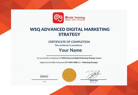 Advanced Digital Marketing Strategy Course Up To Funding